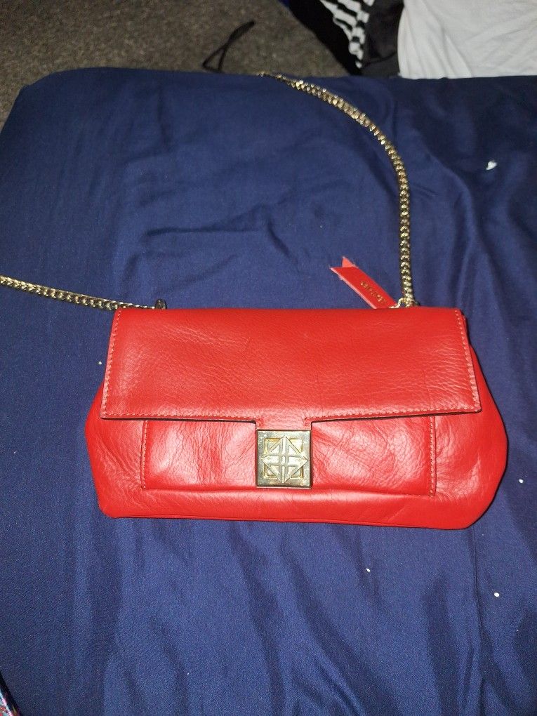 Antonio Melani Red Leather Purse