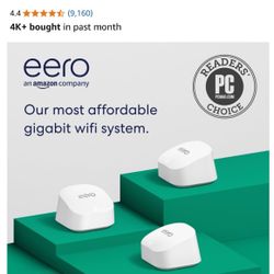 Eero 6+ Mesh Wifi System