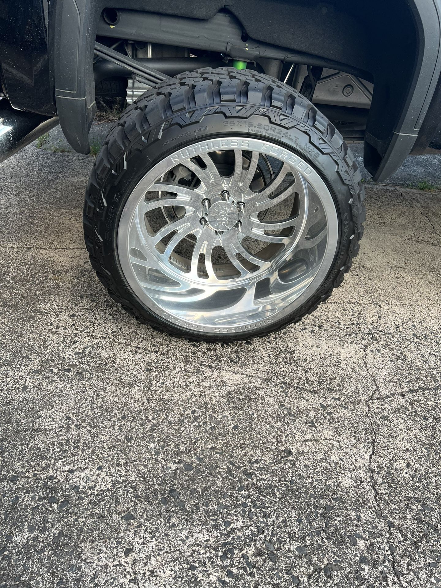 24x16 RUTHLESS FORGED WHEELS