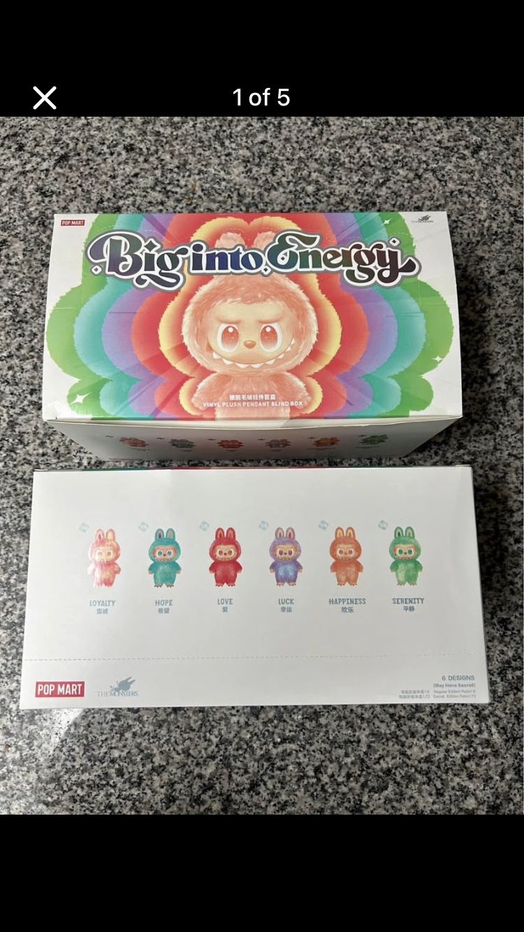 BIG INTO ENERGY LABUBU