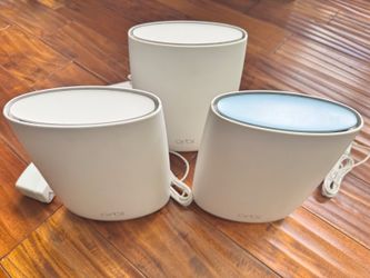 Netgear Orbi RBK53 AC3000 Tri-Band Mesh WiFi - RBR50 Router + 2 RBS50 Satellites