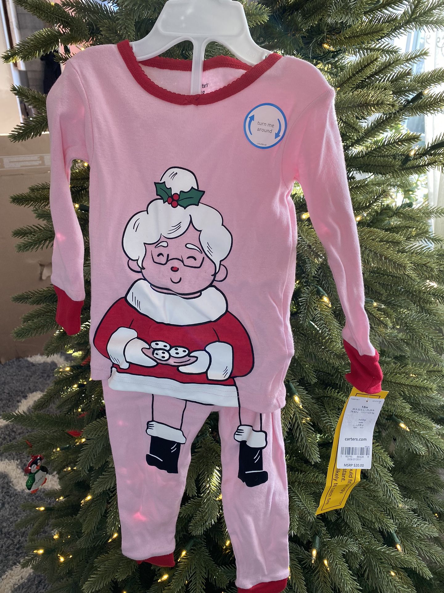 18mo Mrs Clause Pjays