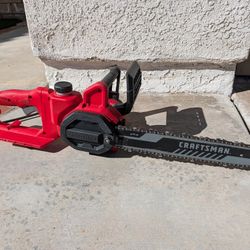 CRAFTSMAN 8 Amps 14-in Corded Electric Chainsaw, CMECS614 - Used