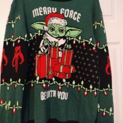 Star Wars Baby Yoda Ugly Seeater