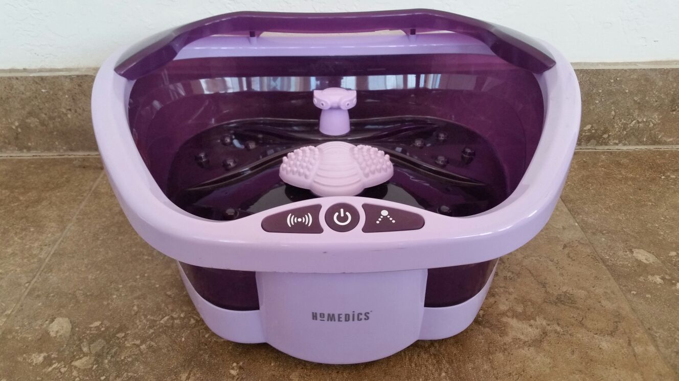 Homemedics HL-500 Foot Massager - With jet action and heat