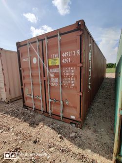 40ft x 8ft Wind & Water Tight Shipping Containers For Sale