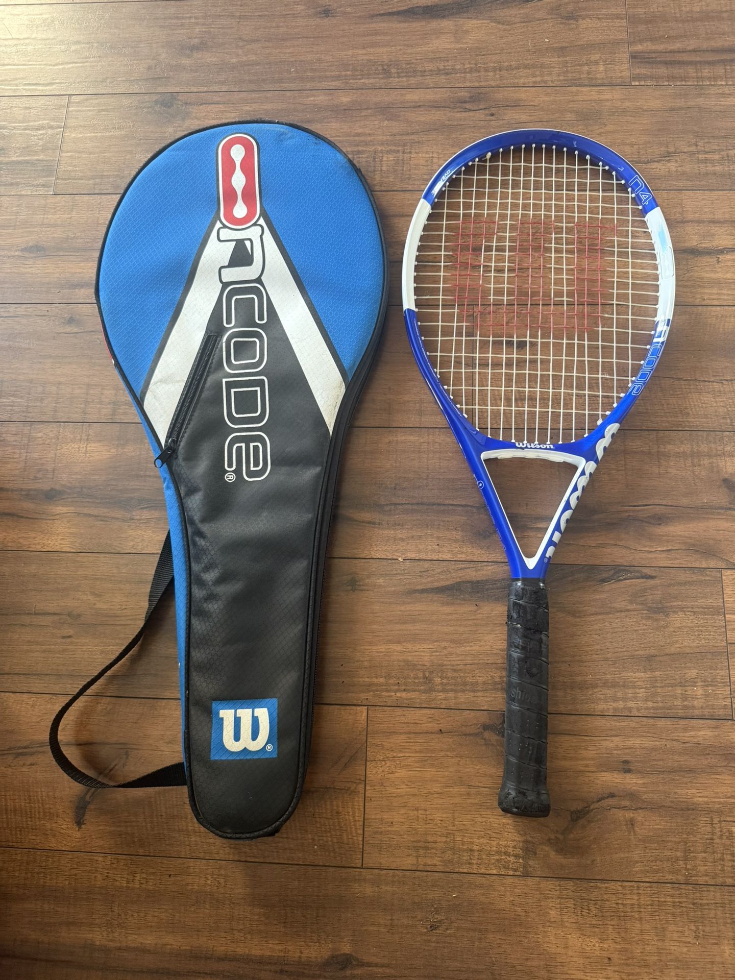 Wilson N Code N4 Oversize Tennis Racquet Racket With Case