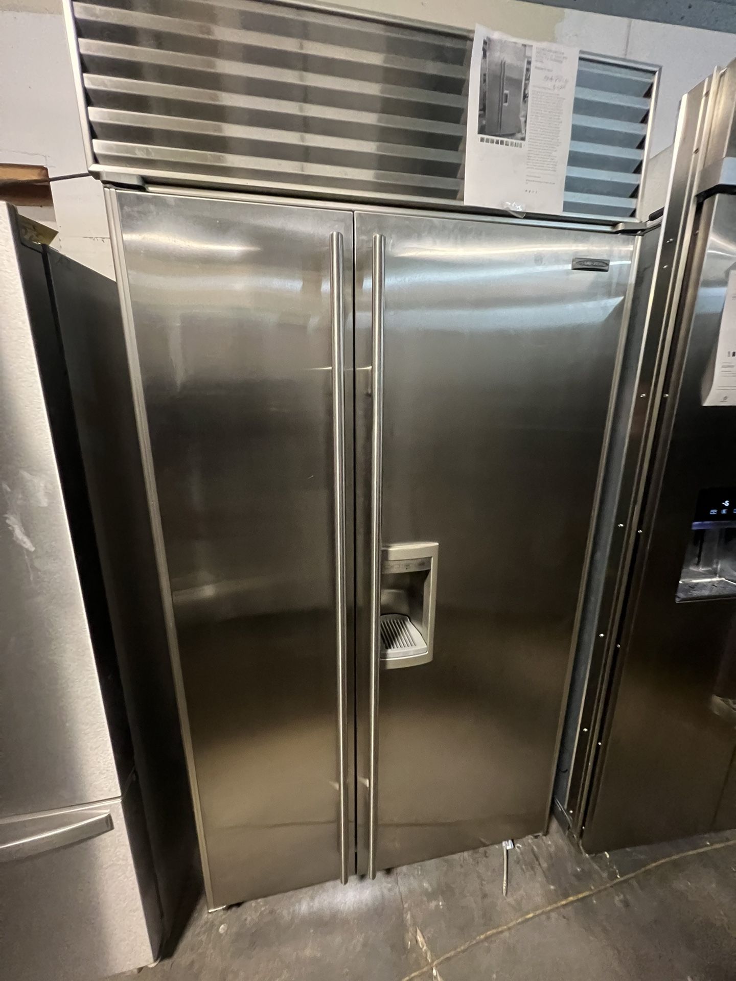 Subzero 42” Built In Refrigerator
