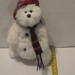Vintage 1993 Ty North Let It Snow Jointed Plush Bear 