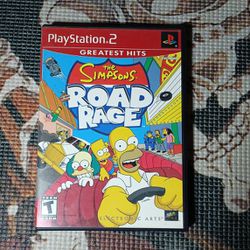 Simpsons Road Rage Ps2 Game