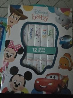 Set of 3 Baby  Board Books Set