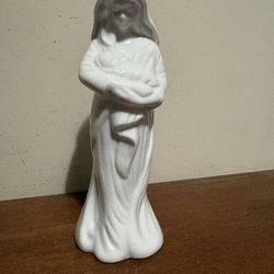 House of Lloyd 1988 Lighted Madonna Virgin Mary Ceramic Figurine Collectible