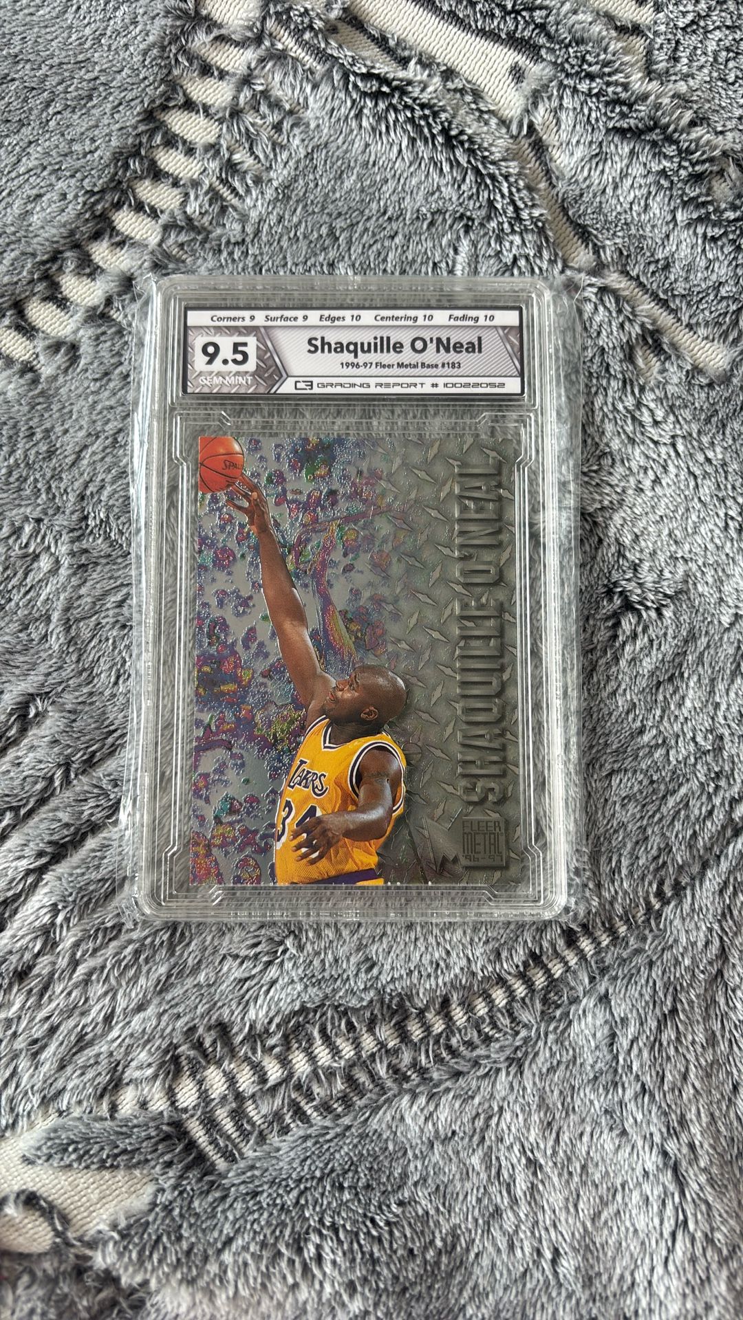 Shaquille O’neal Graded 9.5
