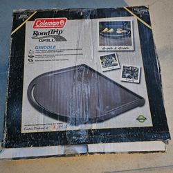 New on box colman road trip griddle insert