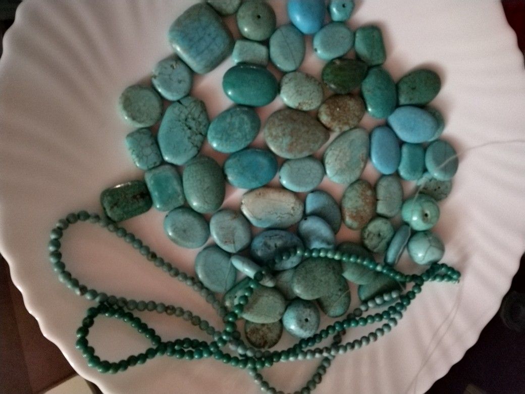 Big Torquoise Bead Lot