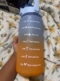Motivation Water Bottle