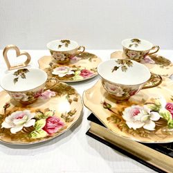 Lefton china top tea set