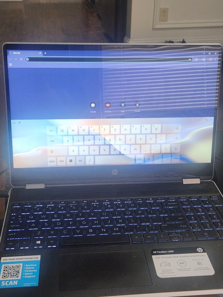 HP Pavilion x360 Laptop--Touchscreen