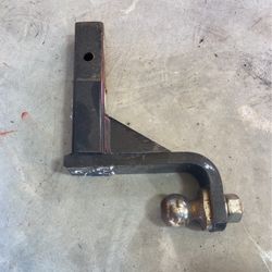 8 Inch Drop Hitch With 2 Inch Ball 5k Lbs