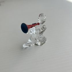 Waterford Crystal Jewels Merry Music Collection Clown with Trumpet Figure