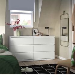 White IKEA Dresser 