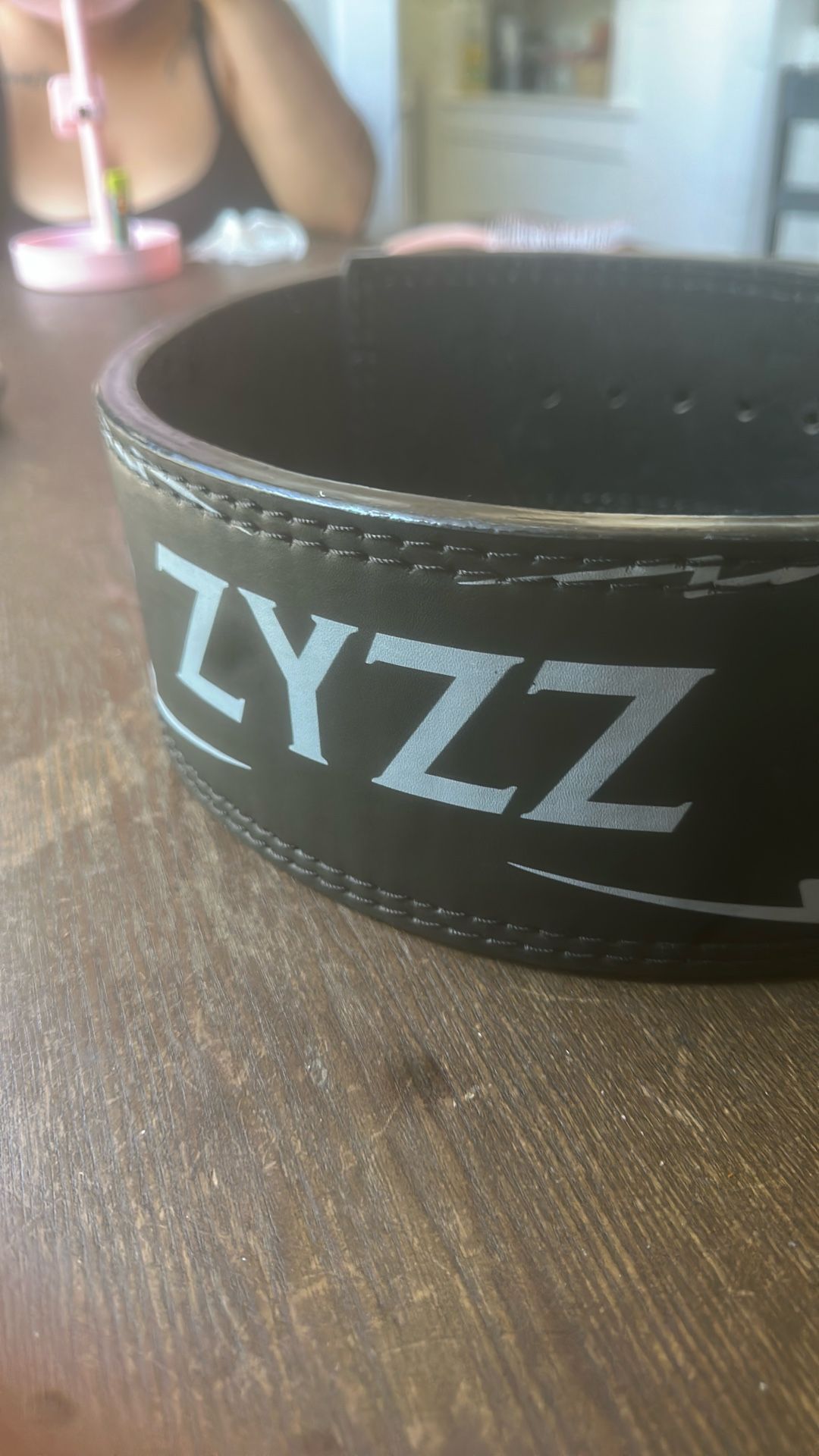 Custom Zyzz Belt Brandnew 