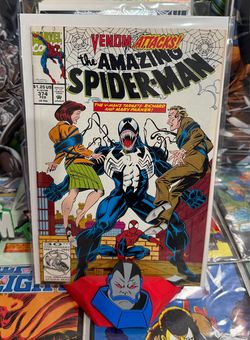 The AMAZING SPIDER-MAN #374 VENOM ATTACKS!