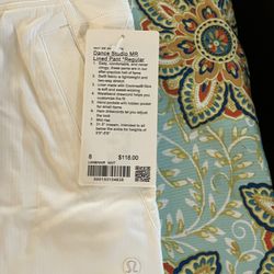Lululemon Brand New With Tags Studio Pants 
