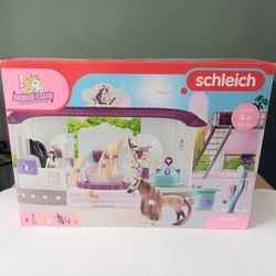 NEW Schleich Horse Club 42588 Sofia's Beauty Salon Stable Toy Playset 99pc 