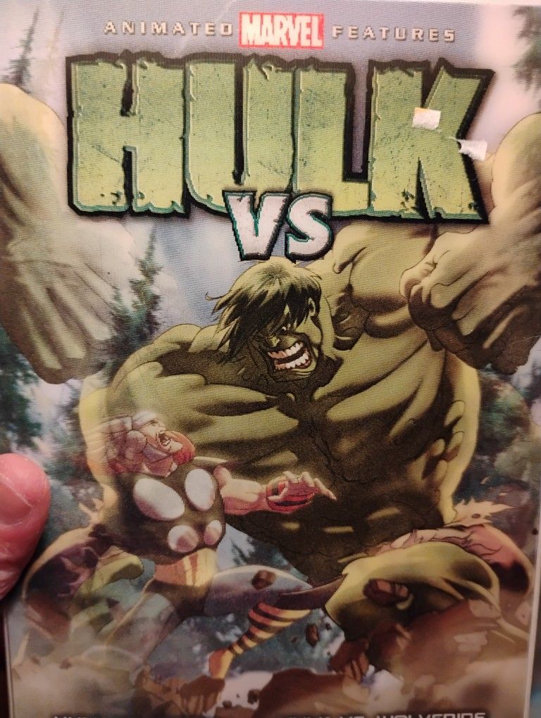Hulk Vs Wolverine Dvd Cartoon Movie
