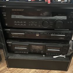 Sony HOME theatre, Receivers And Players (full Set)