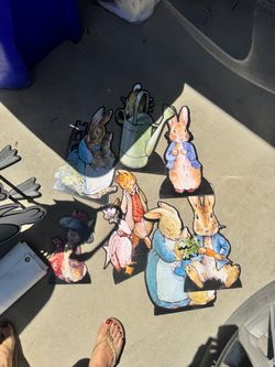 Peter Rabbit Cutout prop
