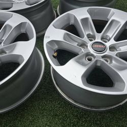 4 GMC SIERRA  18" WHEELS  $650