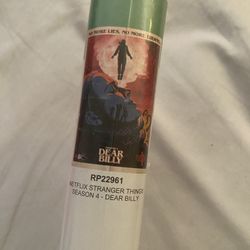 STRANGER THINGS DEAR BILLY POSTER 