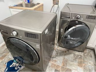 LG washer and gas dryer