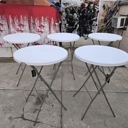 5 Cocktail Tables and BAR (Rent)
