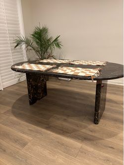 Marble table