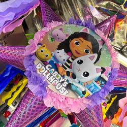 Gabby’s dollhouse tambor star pinata