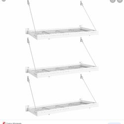 Wall Mounted Shelf 2” X 4” (pack Of 3) Brand New 