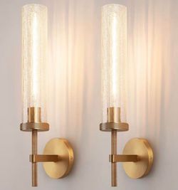 Set of 2 wall sconces