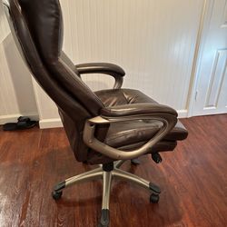 Leather office chair