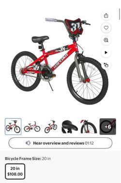 Bicycle Frame Size: 20 in
