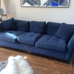 Blue Couch Set