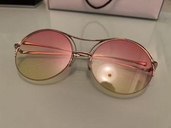 Oversized Sunglasses Pink Lenses