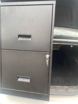 Two drawer cabinet