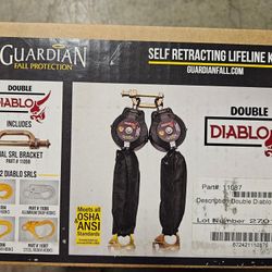 Guardian Double Diablo Self Retracting Lifeline Kit