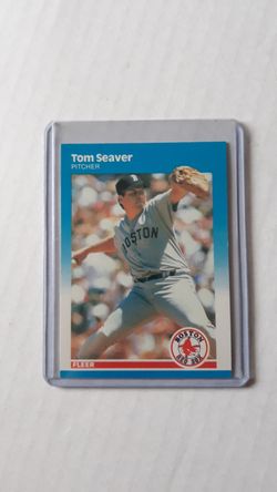 1987 Fleer Tom Seaver.