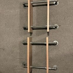 Rustic MDF Rectangular Shelf Kit 