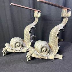 MYTHICAL SEA DRAGON TABLE BASES 