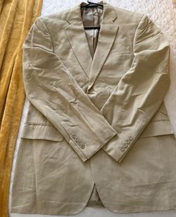 Axcess Man’s Blazer/Coat, Beige, Size 38 Regular